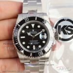 KS Factory Copy 904L Rolex Submariner 116610LN Black Ceramic Bezel Steel 40mm 2836 Automatic Watch